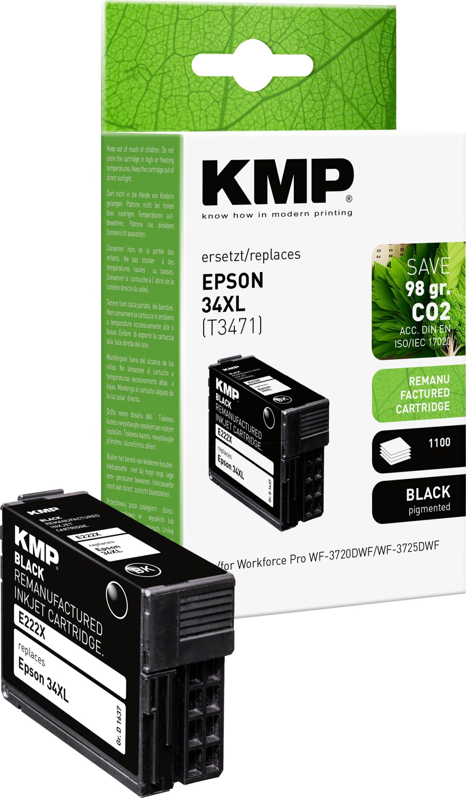 atrament KMP E222X 1637,4001, 1 szt. - obrazek 1