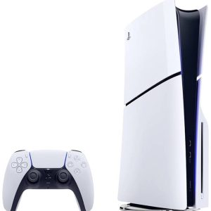 Sony Konsola PlayStation® 5 Slim w wersji standardowej 1 TB z napędem biało-czarny Sony Konsola PlayStation® 5 Slim w wersji standardowej 1 TB z napędem biało-czarny