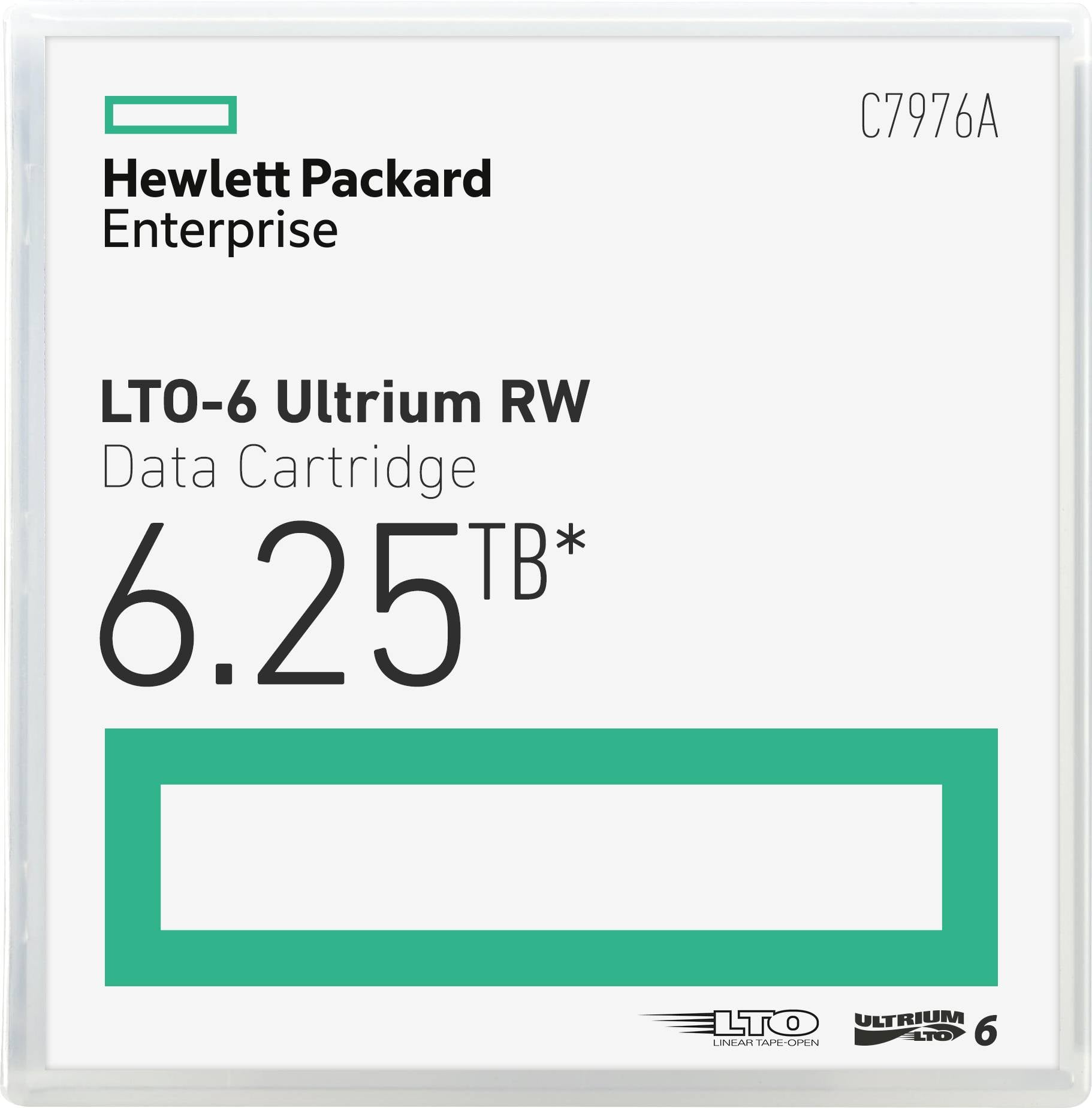 Taśma LTO HP LTO Ultrium-6 Cartridge C7976A, 1 szt. - obrazek 1