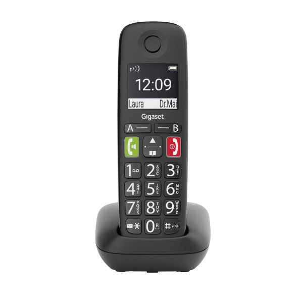 Telefon bezprzewodowy analogowy Gigaset E290 S30852-H2901-B101, 1 szt.