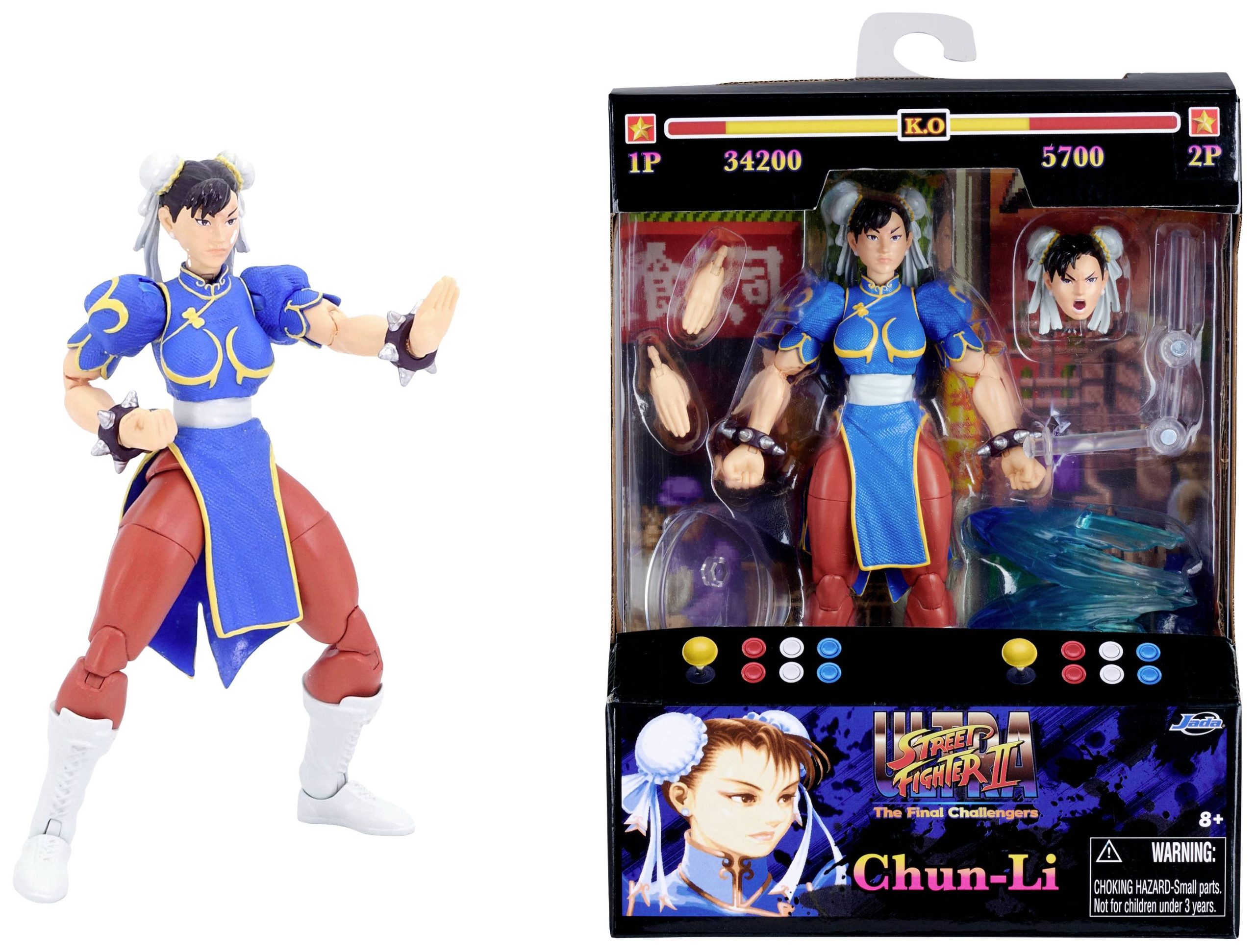 Figurka Jada Toys Street Fighter II Chun Li 6". - obrazek 1