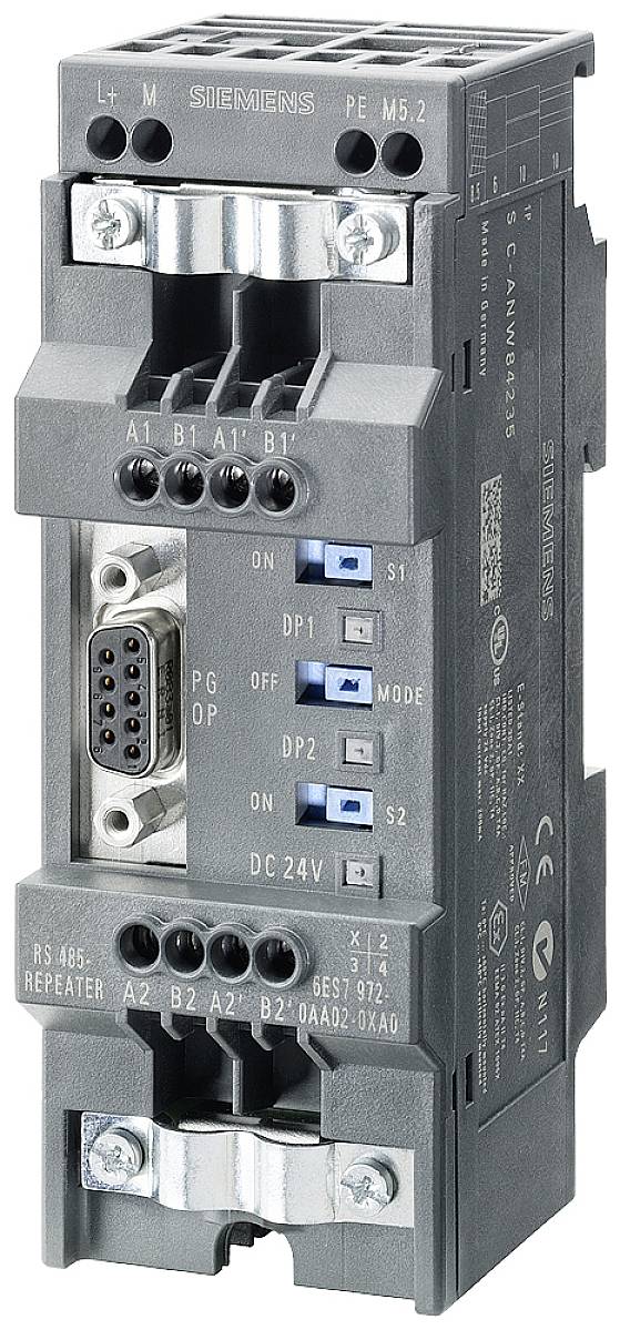 Siemens 6AG19720AA027XA0 6AG1972-0AA02-7XA0 Moduł komunikacji PLC 28.8 V/DC - obrazek 1