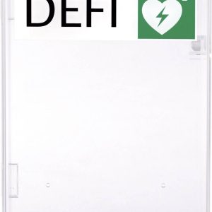 MEDX5 AED-AI-PLX-AL Skrzynka ścienna defibrylatora DEFI dom z alarmem przeźroczysty pleksiglas MEDX5 AED-AI-PLX-AL Skrzynka ścienna defibrylatora DEFI dom z alarmem przeźroczysty pleksiglas
