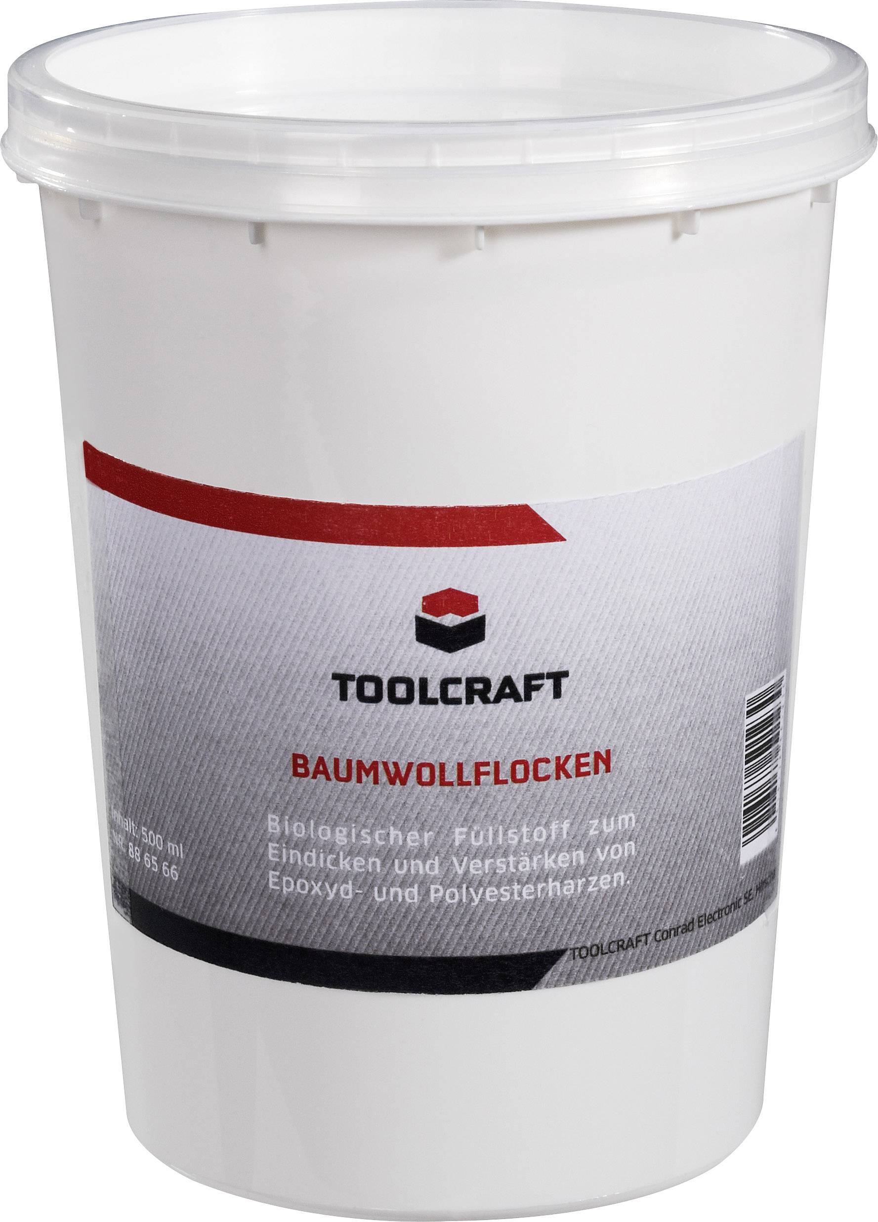 Wypełniacz bawełniany TOOLCRAFT 886566 500 ml - obrazek 1