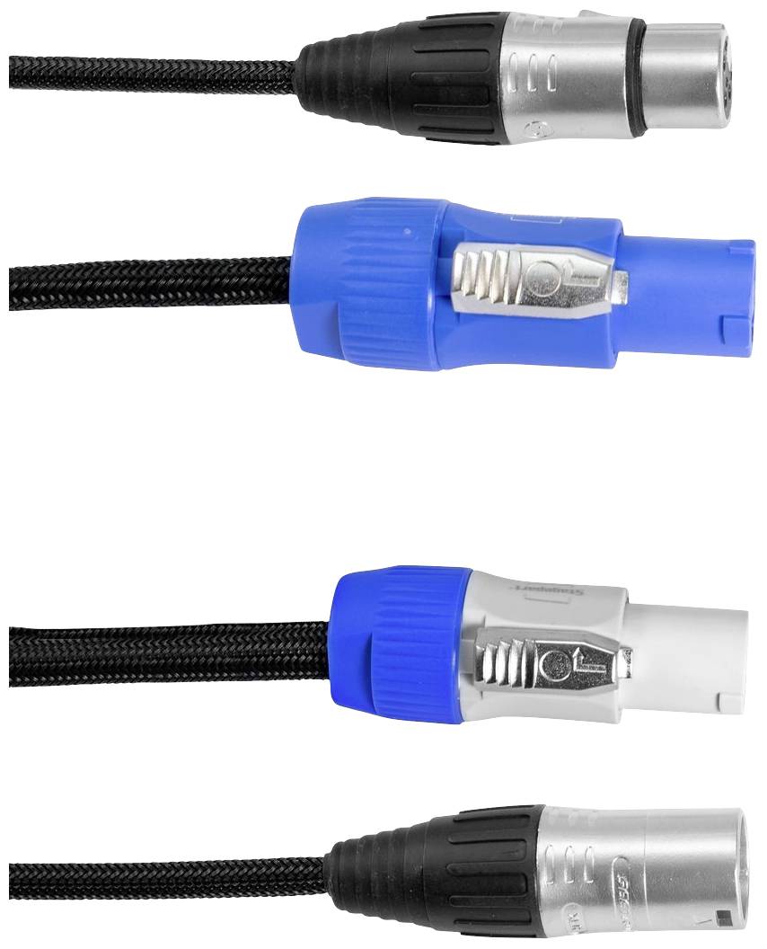 kabel DMX Eurolite Power-Hybrid 30227784, 3 x 2.5 mm², 5 m - obrazek 1