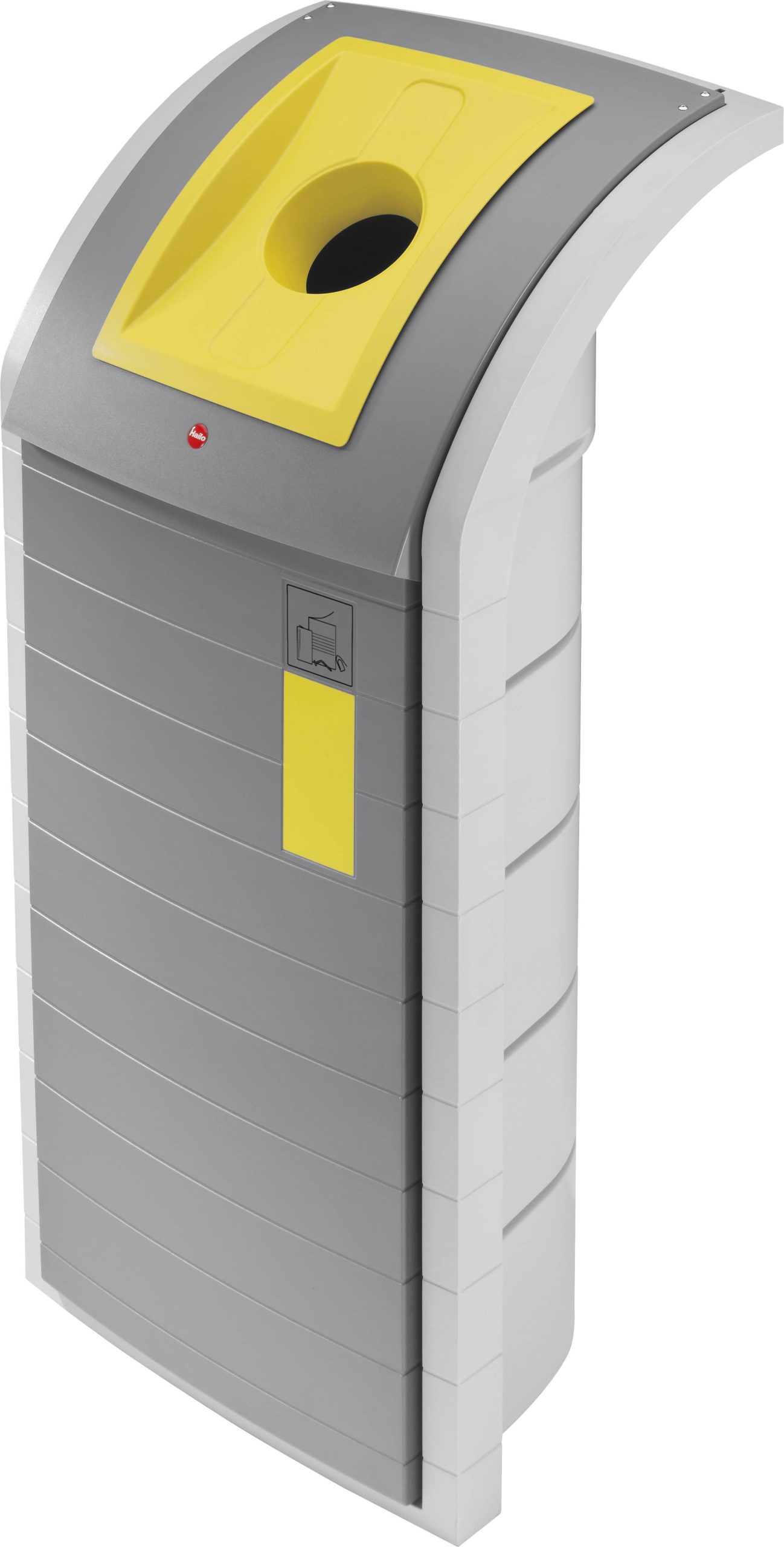Hailo ProfiLine WSB Design PLUS XXXL 9125900 Pojemnik do recyklingu 120 l tworzywo sztuczne (S x W x G) 500 x 1100 x 450 - obrazek 1