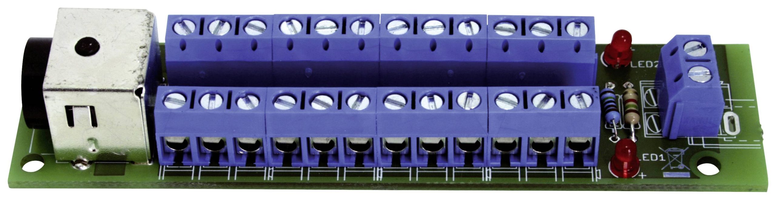 Tablica rozdzielcza zasilania TAMS Elektronik Power Block DC 72-00326-01-C, 1 szt. - obrazek 1