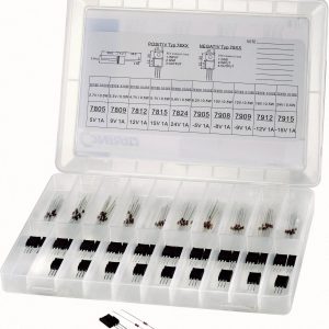 TRU COMPONENTS Asortyment dioda / regulatorów napięcia 130 szt. TRU COMPONENTS Asortyment dioda / regulatorów napięcia 130 szt.