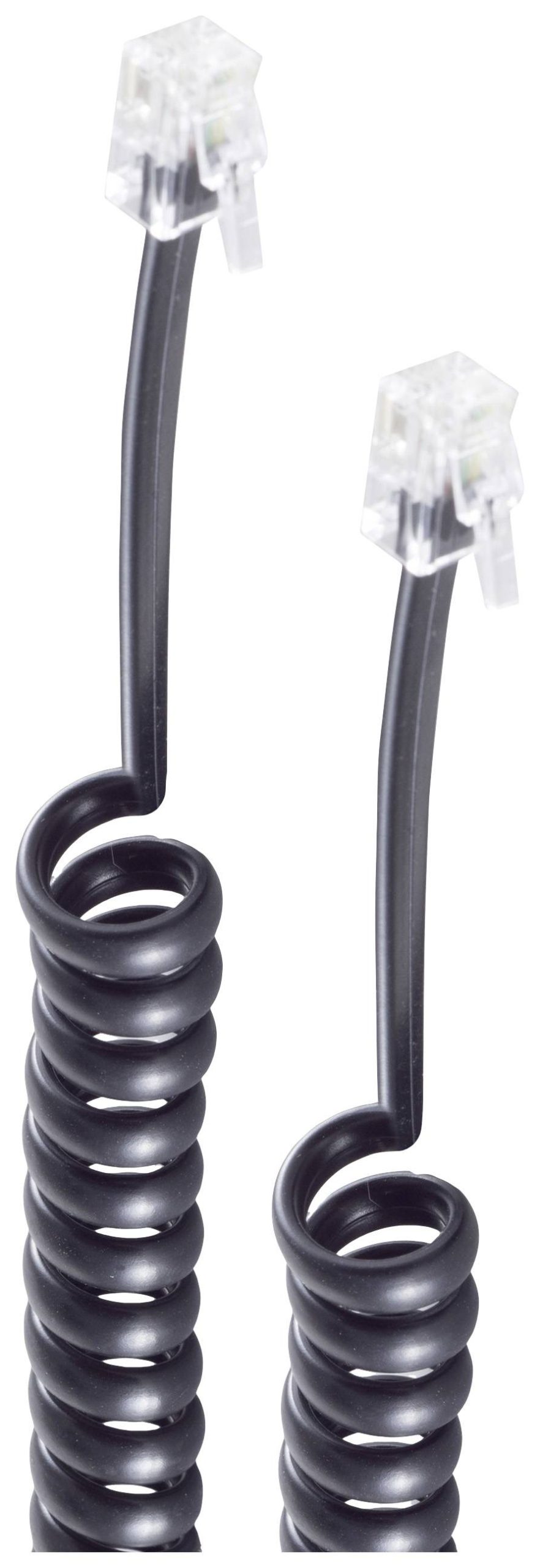 kabel spiralny RJ10 Shiverpeaks BS70133 BS70133, 2 m - obrazek 1