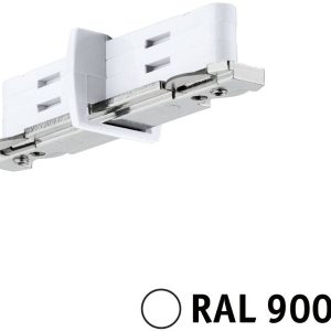 Element systemu szynowego wysokonapięciowego Paulmann 95651 Separator prądowy signal white Element systemu szynowego wysokonapięciowego Paulmann 95651 Separator prądowy signal white