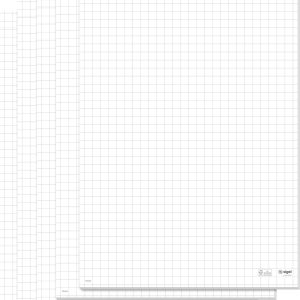 Sigel MU165 Blok do flipchartu Ilość arkuszy: 100 w kratkę 68 cm x 98 cm biały Sigel MU165 Blok do flipchartu Ilość arkuszy: 100 w kratkę 68 cm x 98 cm biały