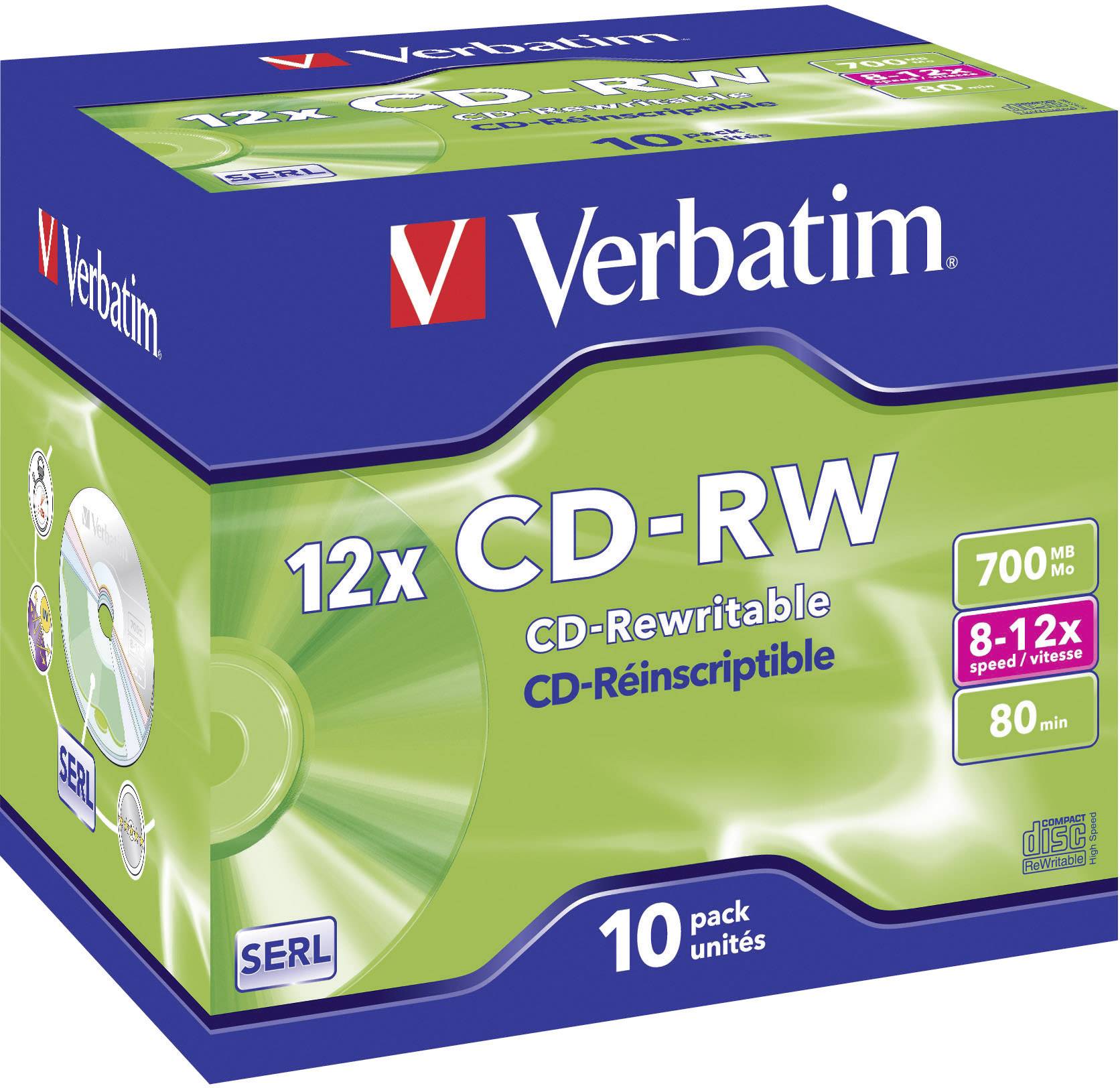 CD-RW Verbatim 43148 10 szt. - obrazek 1