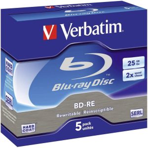 Płyta Blu-ray Verbatim 43615, 25 GB, 2 x, 5 szt. Płyta Blu-ray Verbatim 43615, 25 GB, 2 x, 5 szt.