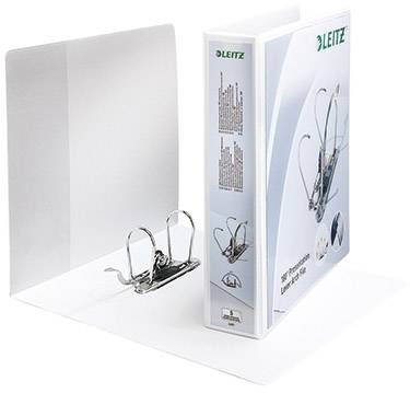 Leitz Segregator do prezentacji Premium 4225 DIN A4, Szeroki Tylna szerokość: 80 mm biały 42250001 1 szt. - obrazek 1