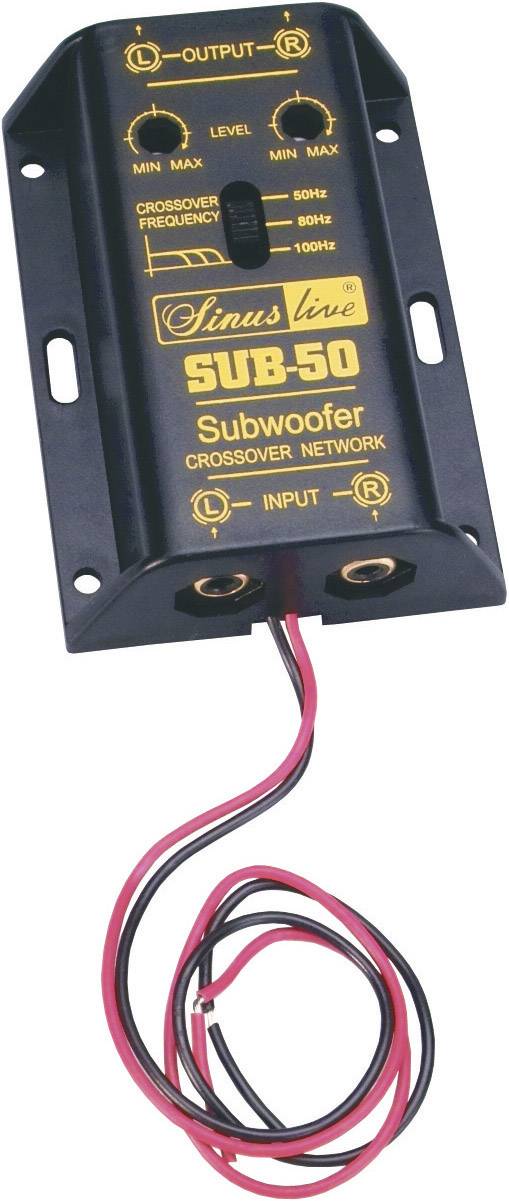 Zwrotnica do subwoofera Sinuslive SUB-50, 4 Ohm, 50-100 Hz - obrazek 1