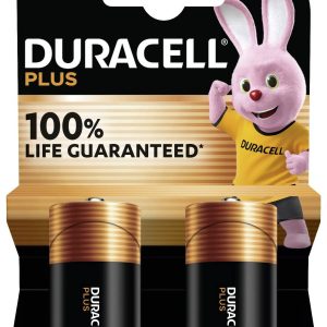 Bateria C/R14 Duracell Plus-C K2 alkaliczno-manganowe 9.8 Ah 1.5 V 2 szt. Bateria C/R14 Duracell Plus-C K2 alkaliczno-manganowe 9.8 Ah 1.5 V 2 szt.