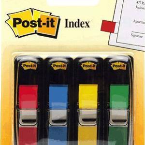 Post-it Znacznik strony 7000144923 czerwony, żółty, zielony, niebieski Post-it Znacznik strony 7000144923 czerwony, żółty, zielony, niebieski