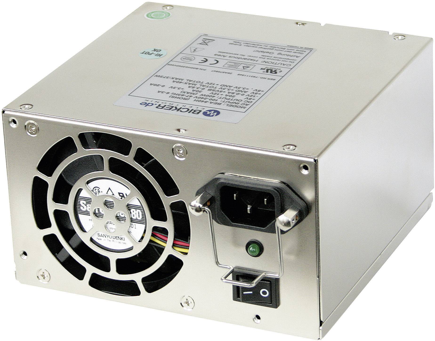 Bicker Elektronik BEA-540H Zasilacz przemysłowy do komputerów PC 400 W 80 PLUS® - obrazek 1