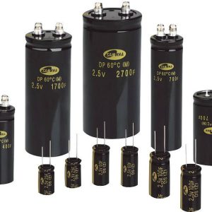 Kondensator Green-Cap 3 F 2.7 V/DC 20 % (Ø x D) 8 mm x 20 mm Samwha 1 szt. Kondensator Green-Cap 3 F 2.7 V/DC 20 % (Ø x D) 8 mm x 20 mm Samwha 1 szt.