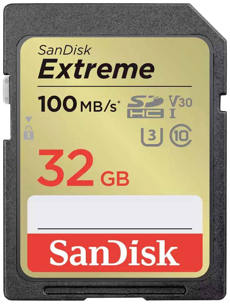 SanDisk Extreme SDXC 32 GB Class 10 UHS-I odporny na wstrząsy, wodoszczelny - obrazek 1