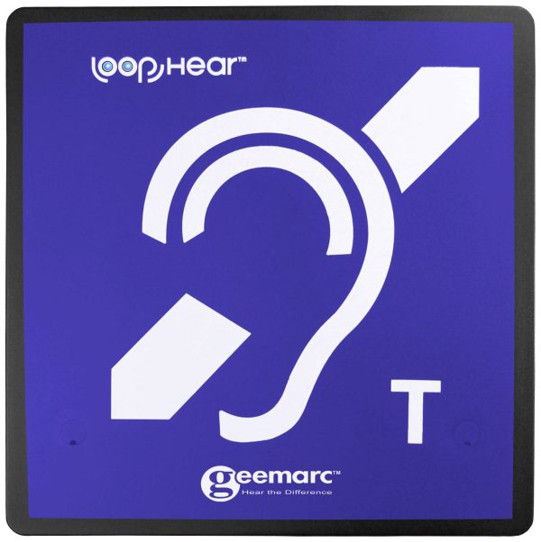 Geemarc WALLOOP_BLU_I Tabliczka informacyjne tworzywo sztuczne (S x W) 15 cm x 15 cm 1 szt.