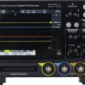 Oscyloskop cyfrowy VOLTCRAFT DOV2504 LA 250 MHz 1.25 GSa/s Kalibracja (DAkkS) Oscyloskop cyfrowy VOLTCRAFT DOV2504 LA 250 MHz 1.25 GSa/s Kalibracja (DAkkS)