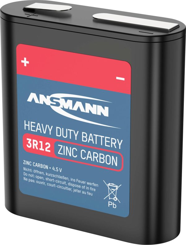 Bateria płaska Ansmann 3R12 cynkowo-węglowe 1700 mAh 4.5 V 1 szt.