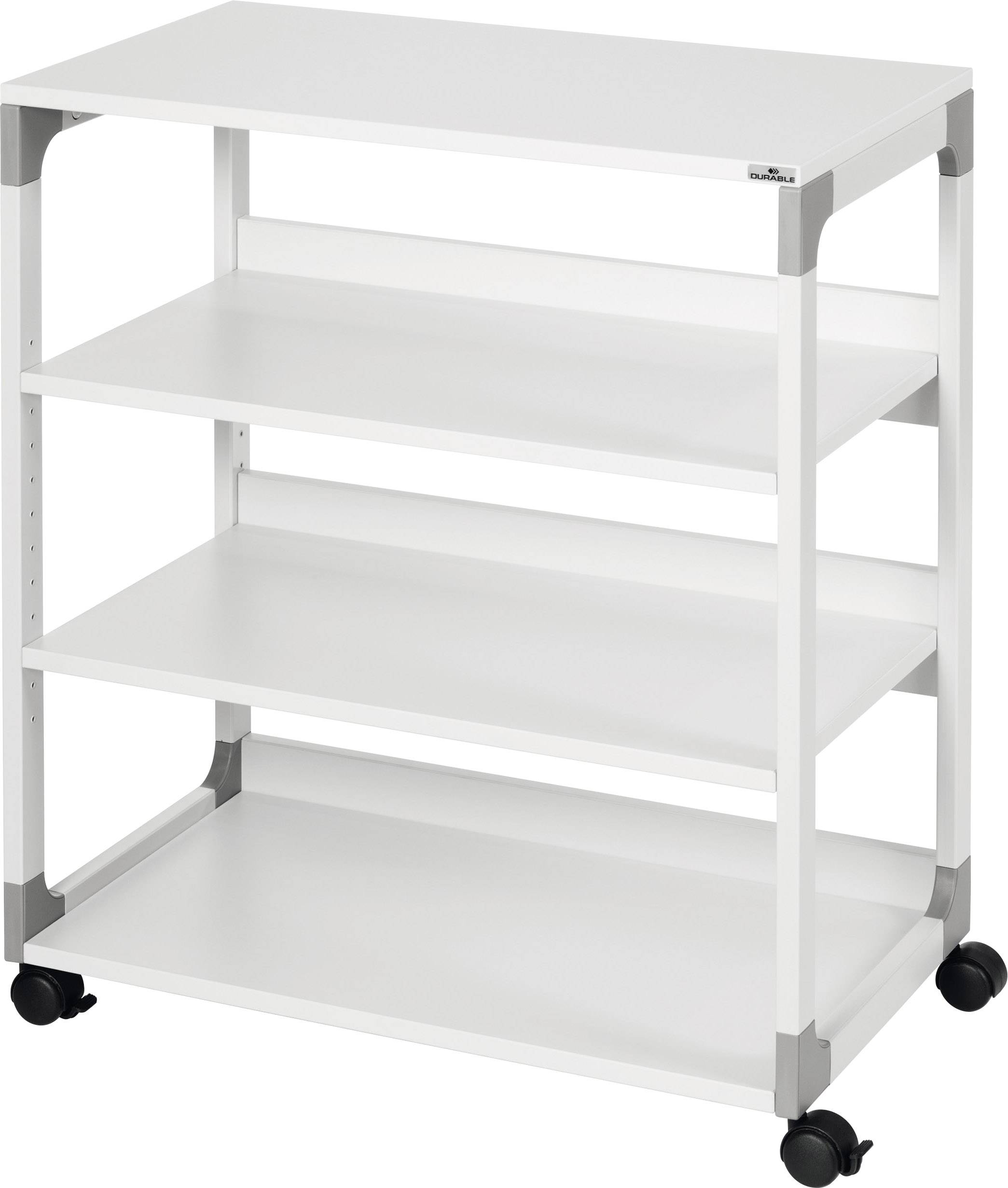 Wózek wielofunkcyjny, wózek systemowy Durable Trolley 88 (S x W x G) 75 x 87.9 x 43.2 cm szary 1 szt. - obrazek 1