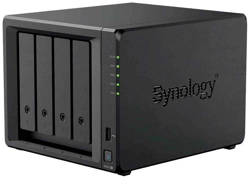 Serwer NAS Refurbished (dobry) 8 TB Synology DS423+-8TB-FR DS423+-8TB-FR budzenie przez połączenie LAN/WAN, przełącznik - obrazek 1