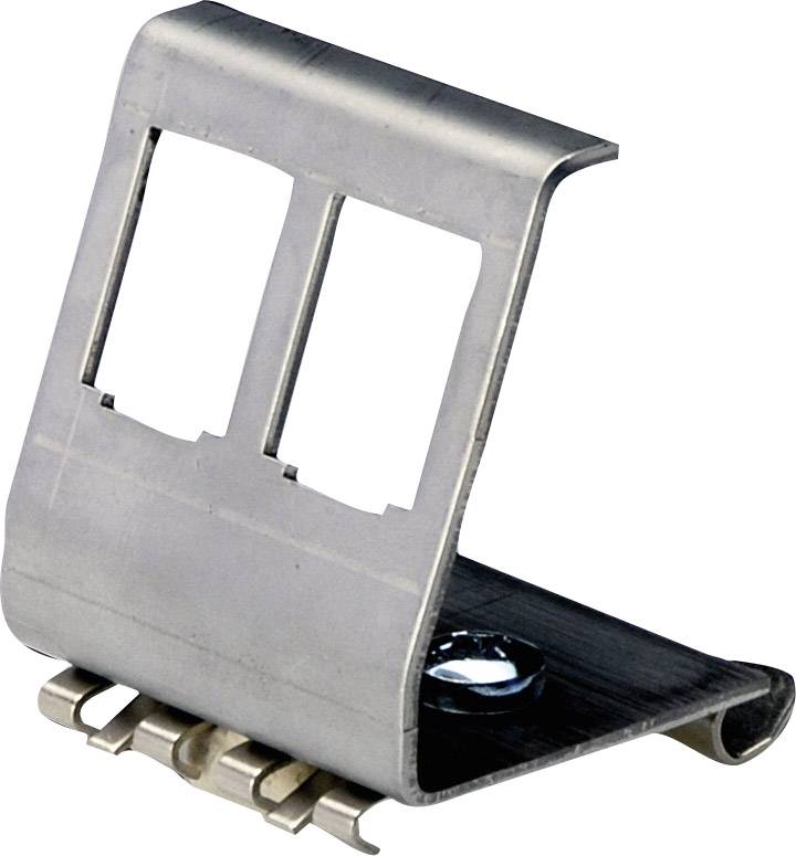 Digitus AN-25185 Adapter na szynę DIN 2-krotny wielobarwny - obrazek 1