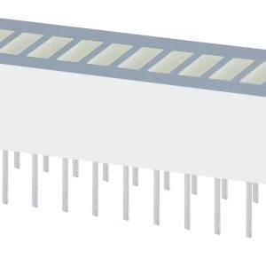 Bargraf LED Kingbright DC-20 / 20SYKWA DC-20/20SYKWA żółty (S x W x G) 50.7 x 10.16 x 8 mm