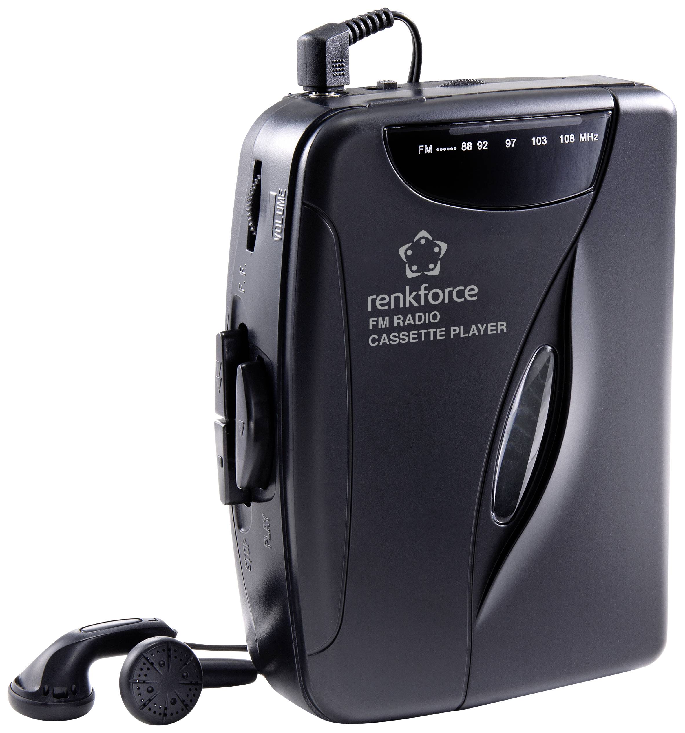 Przenośny odtwarzacz kaset Renkforce RF-CP-150 1 szt. - obrazek 1
