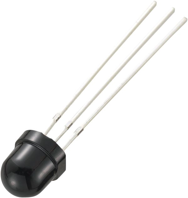 Odbiornik IR kształt specjalny osiowo okablowany 38 kHz 5,8 mm 940 nm 35 ° OS-0038N