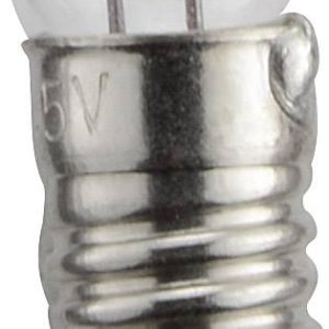 TRU COMPONENTS 1590361 Żarówka wskaźnikowa 12 V 1.8 W Trzonek E5.5 przejrzysty 1 szt. TRU COMPONENTS 1590361 Żarówka wskaźnikowa 12 V 1.8 W Trzonek E5.5 przejrzysty 1 szt.