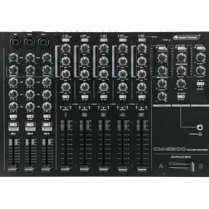 Omnitronic CM-5300 5-kanałowy Mikser DJ Omnitronic CM-5300 5-kanałowy Mikser DJ