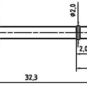 Sonda pomiarowa PTR 2021-H-1.5N-RH-1.8 Sonda pomiarowa PTR 2021-H-1.5N-RH-1.8