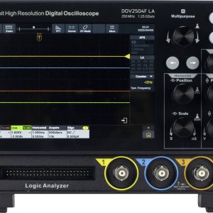 Oscyloskop cyfrowy VOLTCRAFT DOV2504F LA 250 MHz 1.25 GSa/s Kalibracja (DAkkS) Oscyloskop cyfrowy VOLTCRAFT DOV2504F LA 250 MHz 1.25 GSa/s Kalibracja (DAkkS)