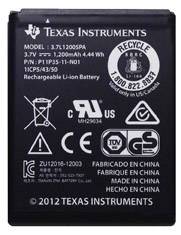 Texas Instruments N2BT-BKT-B Zestaw akumulatora do kalkulatora graficznego (D x S x W) 43 x 43 x 53 mm - obrazek 1