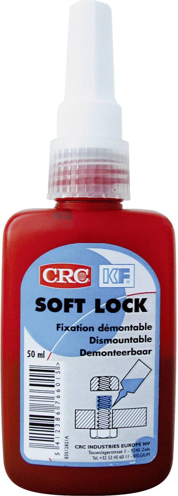 Klej zabezpieczający do śrub CRC 30696-AA, 50 ml