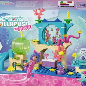 11204 LEGO® Gabby’s Dollhouse Przygoda Syrenki Gabby w akwarium