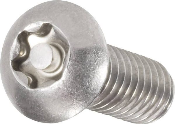 Wkręt soczewkowy zabezpieczający Toolcraft, M6x16, ISO 7380, 10 szt.