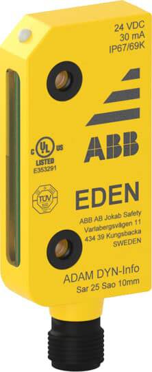 ABB Przekaźnik bezpieczeństwa Adam DYN-Info M12-5 2TLA020051R5100 (D x S x W) 12 x 30 x 75.2 mm