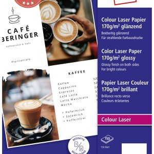 Avery-Zweckform Business Colour Laser Paper 1298 Papier do drukarek laserowych DIN A4 170 g/m² 150 ark. biały Avery-Zweckform Business Colour Laser Paper 1298 Papier do drukarek laserowych DIN A4 170 g/m² 150 ark. biały