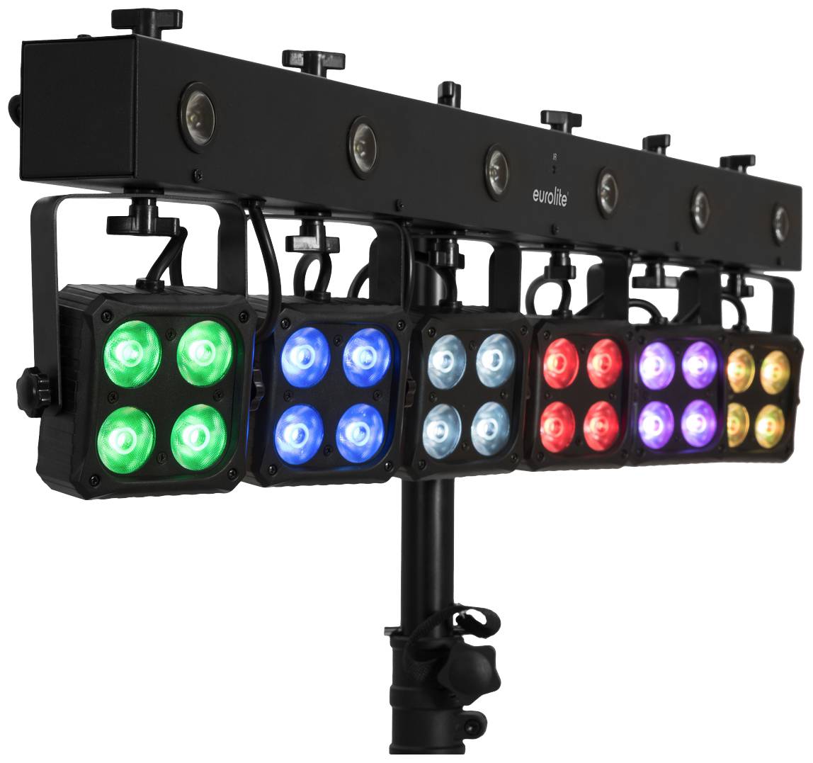 Eurolite LED KLS-180/6 Kompakt-Lichtset Efekt DMX, LED - obrazek 1