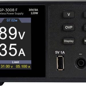 Zasilacz laboratoryjny regulowany VOLTCRAFT DSP-3008 F 0 – 30 V 0 – 8 A 120 W Kalibracja (DAkkS) Zasilacz laboratoryjny regulowany VOLTCRAFT DSP-3008 F 0 – 30 V 0 – 8 A 120 W Kalibracja (DAkkS)