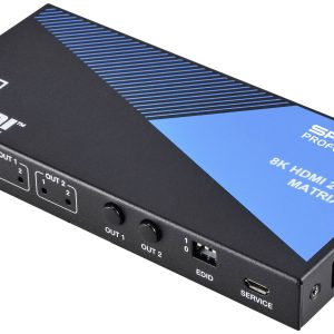 Przełącznik HDMI-Matrix SpeaKa Professional SP-11571776 1 szt. Przełącznik HDMI-Matrix SpeaKa Professional SP-11571776 1 szt.