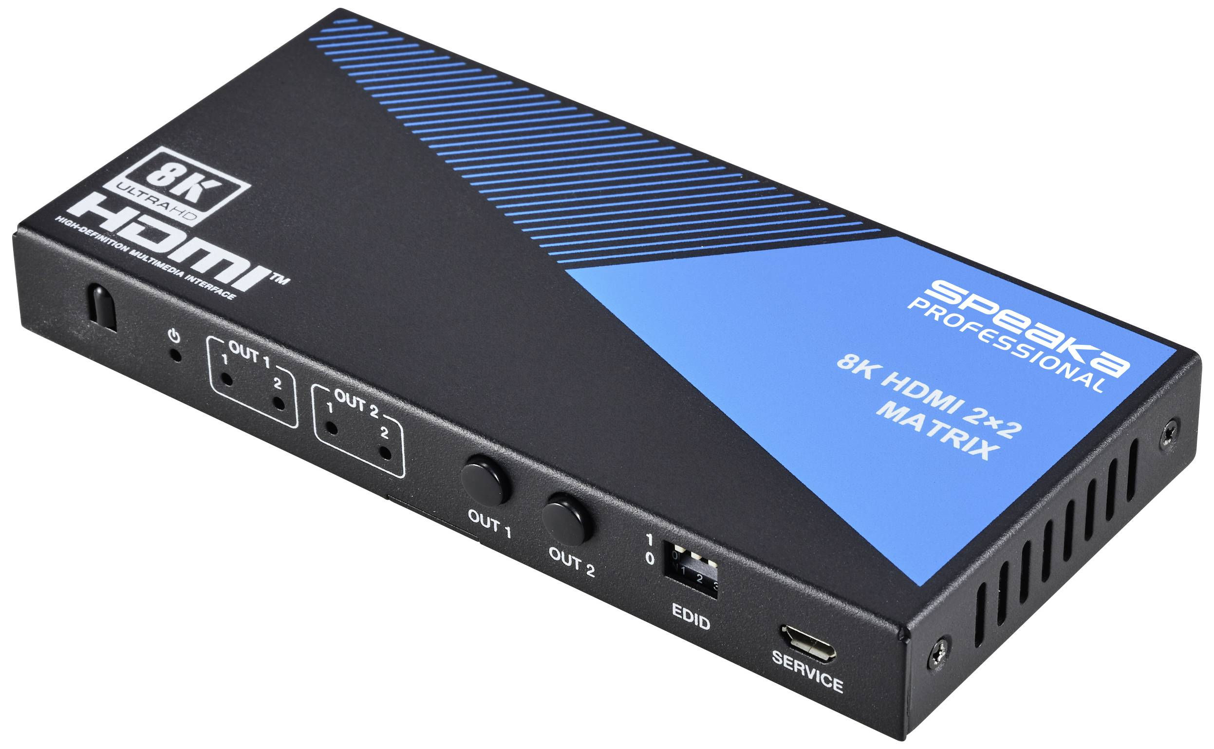 Przełącznik HDMI-Matrix SpeaKa Professional SP-11571776 1 szt. - obrazek 1
