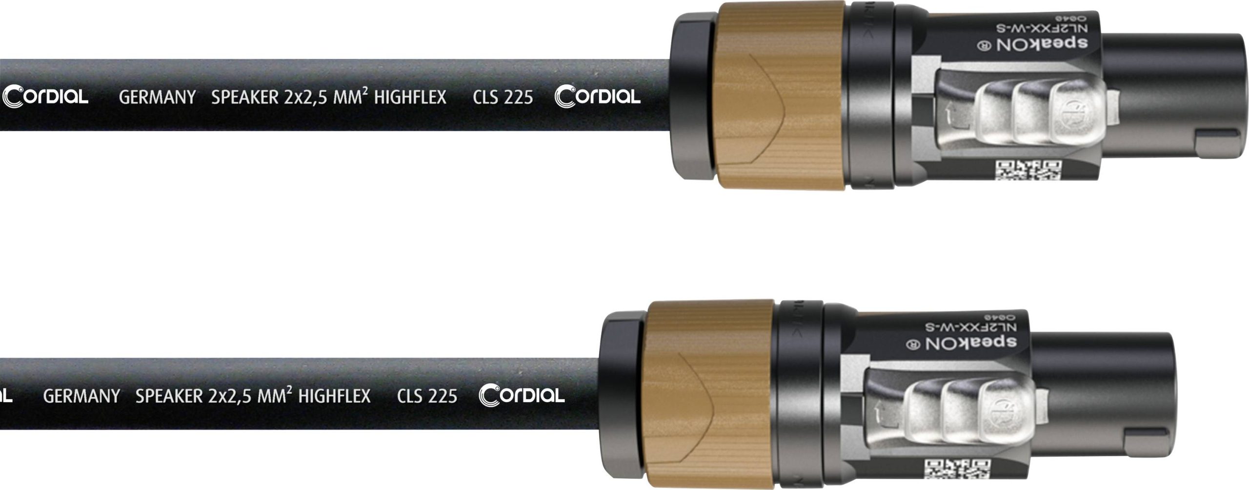 kabel SpeakON Cordial CPL 3 LL 2 CPL 3 LL 2, 2 x 2.5 mm², 3.00 m - obrazek 1