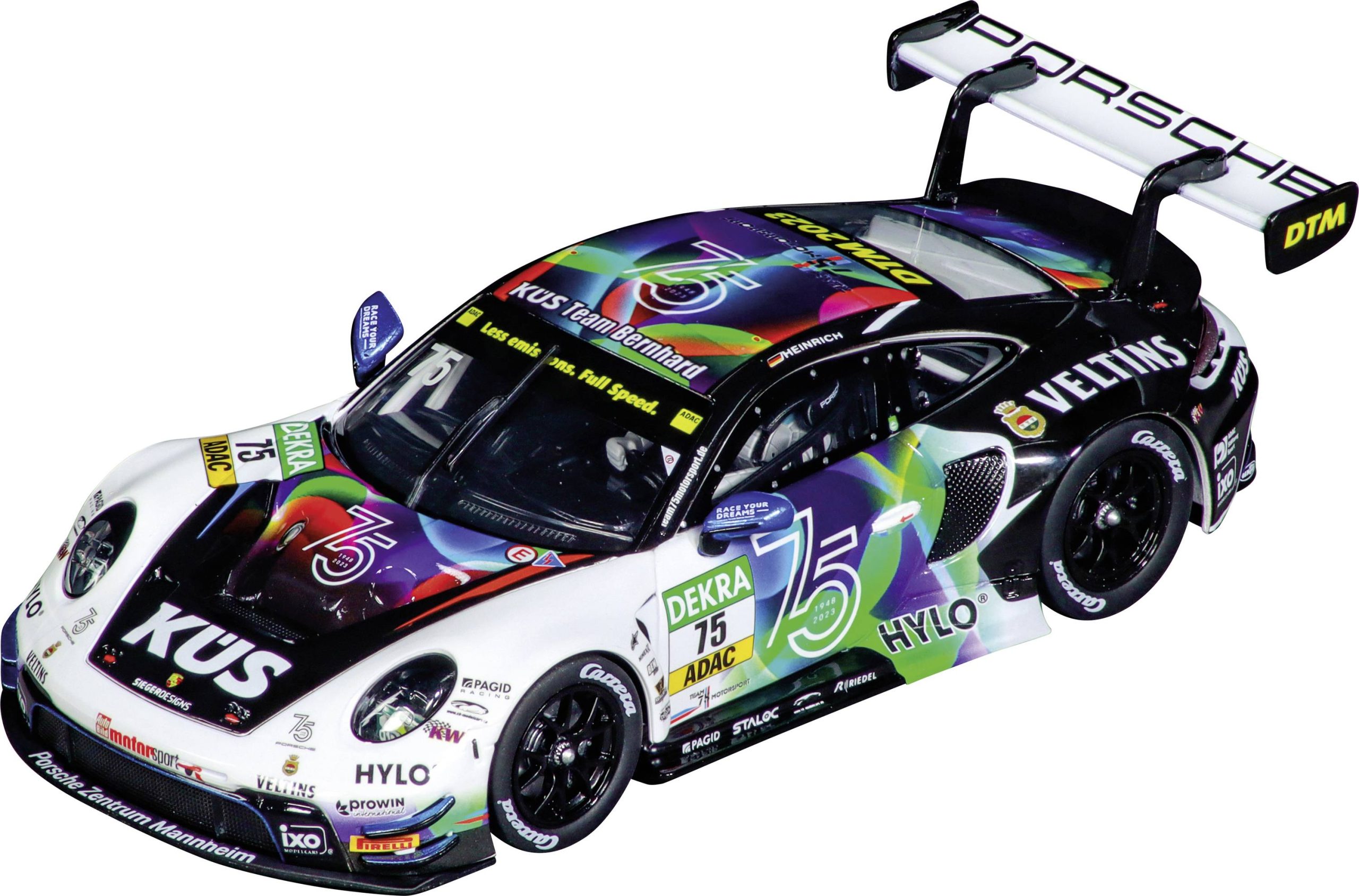 Carrera 20027764 Evolution Samochód Porsche 911 GT3 R „Team Bernhard, nr 75” DTM 2023 - obrazek 1