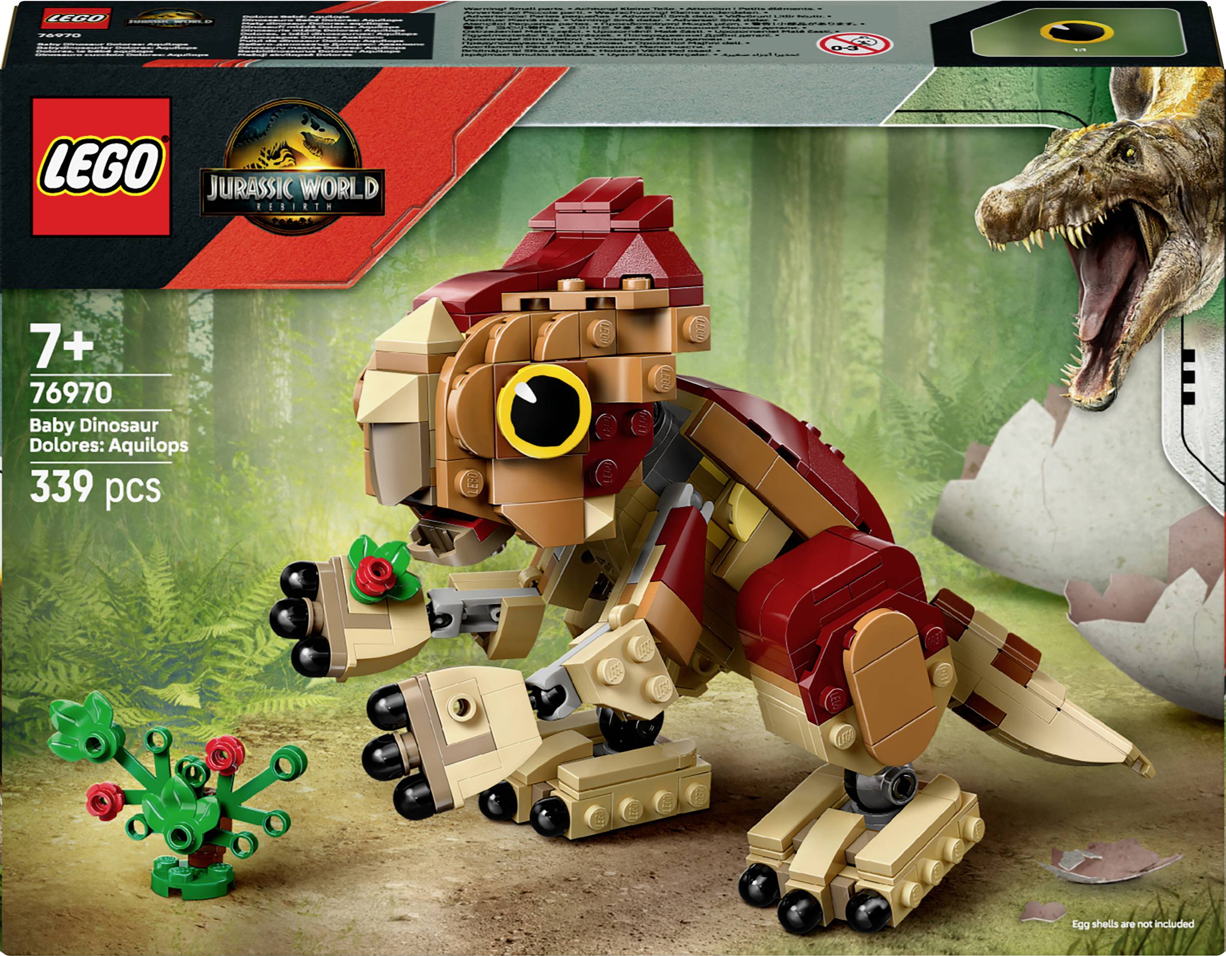 LEGO® JURASSIC WORLD™ LEGO Jurassic World LEGO - Jurassic World Babydinosaurier Dolores Aquilops 76970, 1 szt. - obrazek 1